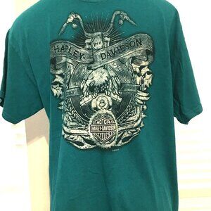 San Jose Vintage Harley Davidson T Shirt Large  HD4